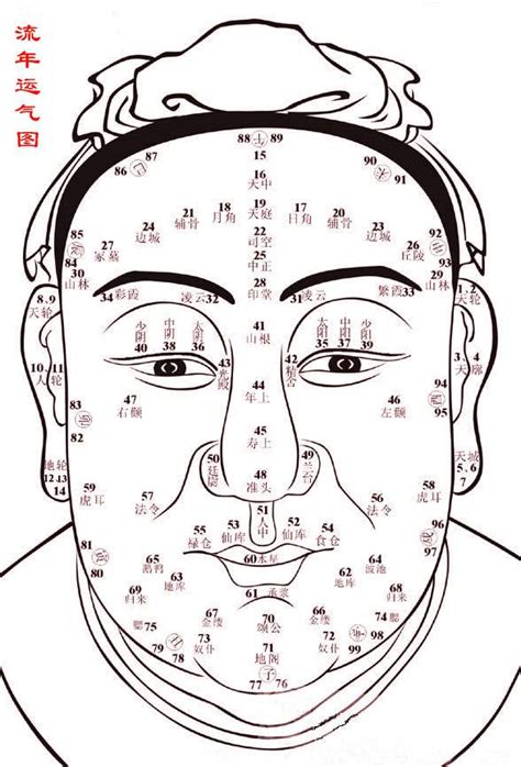 面相歲數|什么年龄在面相的位置